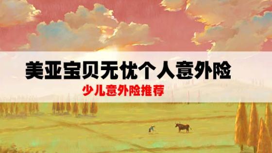 美亚宝贝无忧个人意外险怎么样?值不值得选购?有哪些优点?