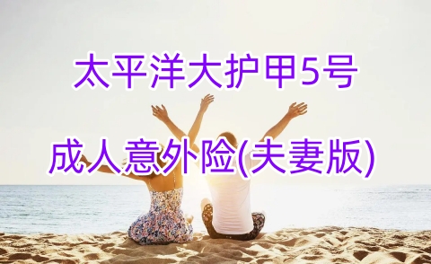 太平洋大护甲5号成人意外险(夫妻版)保什么?有什么亮点?